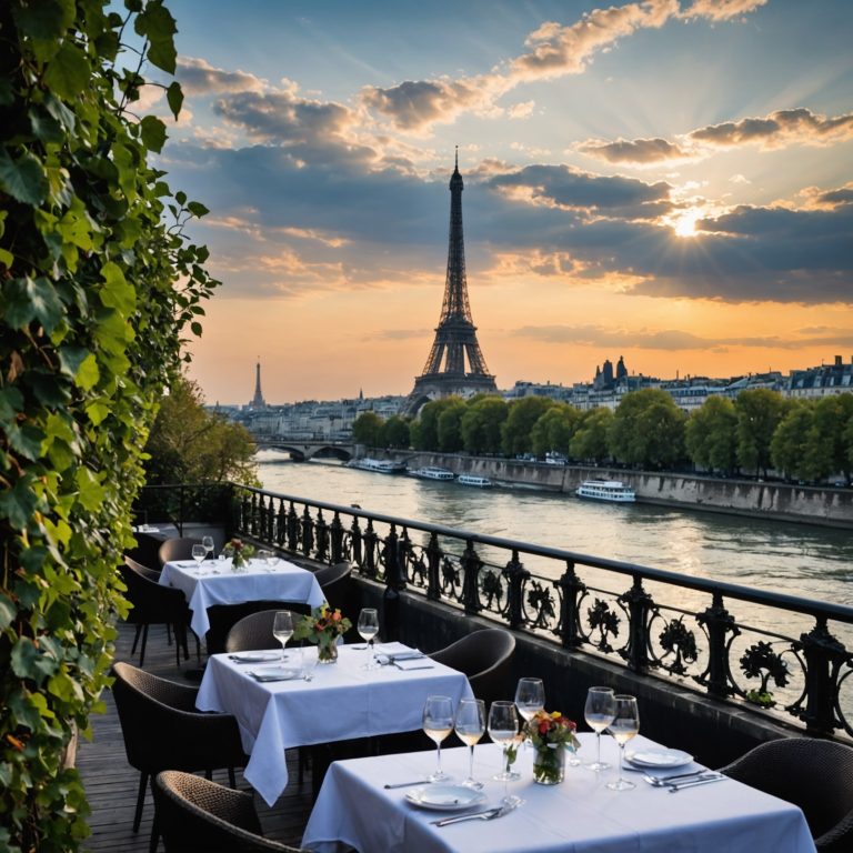 Top 10 des Restaurants avec la Meilleure Vue sur la Seine pour un Dîner Inoubliable à Paris